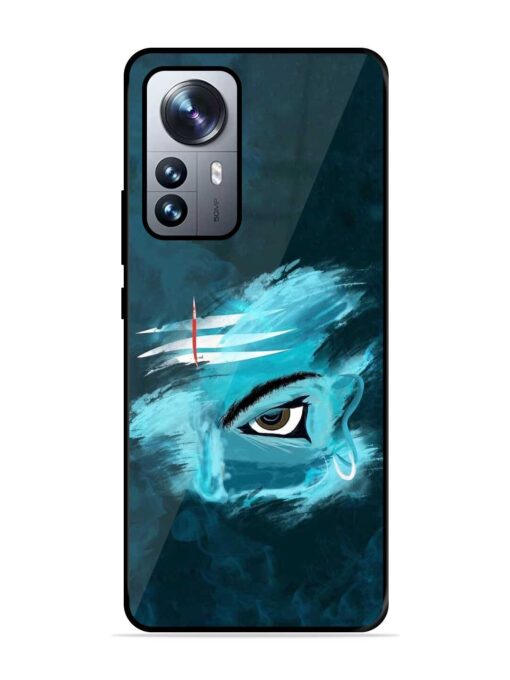 Lord Shiva Glossy Metal Phone Cover for Xiaomi Mi 12 Pro (5G) Zapvi