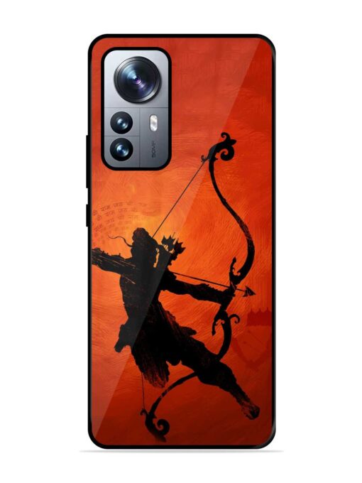 Illustration Lord Rama Glossy Metal Phone Cover for Xiaomi Mi 12 Pro (5G)