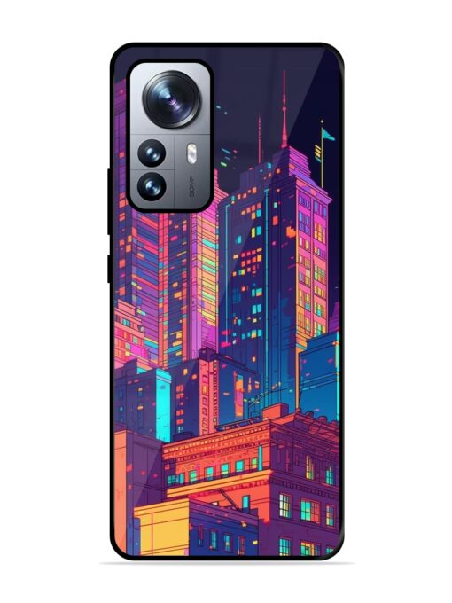 City View Glossy Metal Phone Cover for Xiaomi Mi 12 Pro (5G) Zapvi