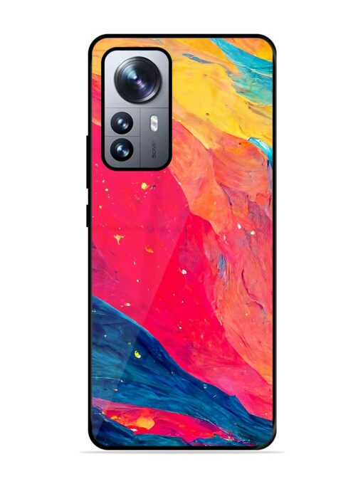 Starry Night Glossy Metal Phone Cover for Xiaomi Mi 12 Pro (5G)