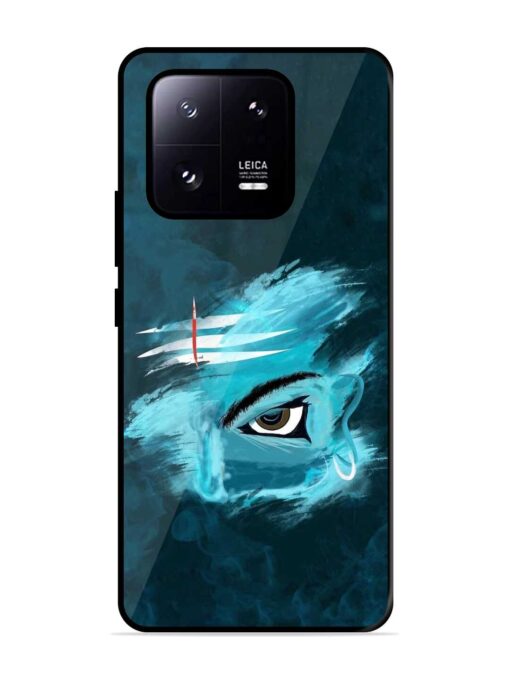 Lord Shiva Glossy Metal Phone Cover for Xiaomi Mi 13 Pro (5G) Zapvi