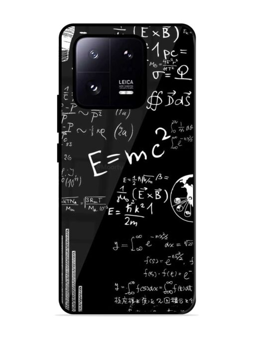 E=Mc2 Mass?Energy Equivalence Glossy Metal Phone Cover for Xiaomi Mi 13 Pro (5G)