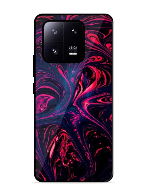 Abstract Background Glossy Metal Phone Cover for Xiaomi Mi 13 Pro (5G) Zapvi