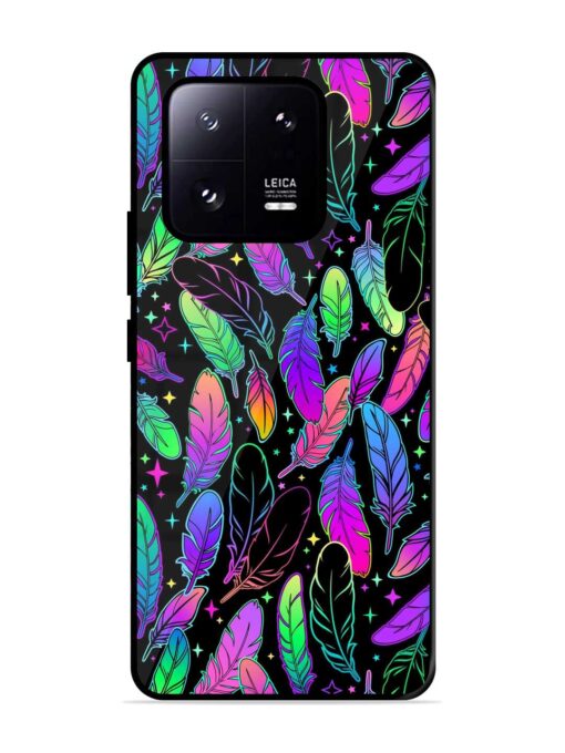 Bright Multi Colored Seamless Glossy Metal Phone Cover for Xiaomi Mi 13 Pro (5G) Zapvi