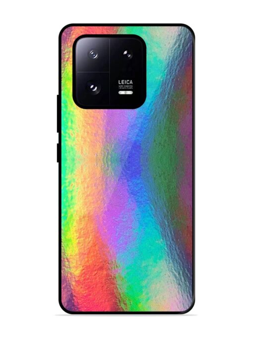 Colorful Holographic Background Glossy Metal TPU Phone Cover for Xiaomi Mi 13 Pro (5G) Zapvi