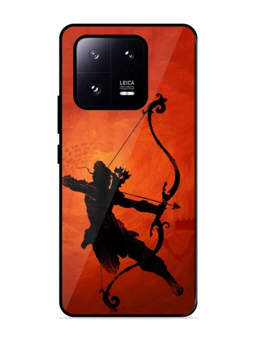 Illustration Lord Rama Glossy Metal Phone Cover for Xiaomi Mi 13 Pro (5G)