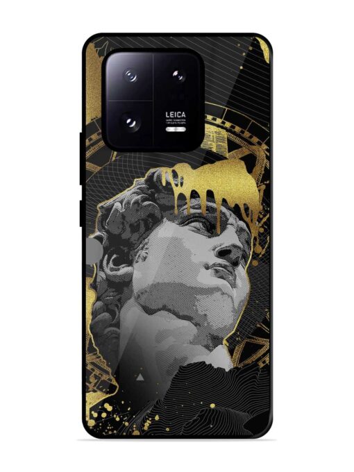 Roman Face Glossy Metal Phone Cover for Xiaomi Mi 13 Pro (5G) Zapvi