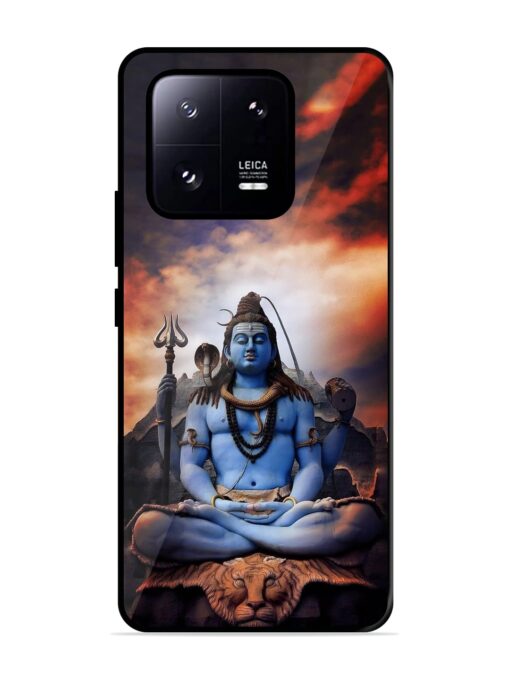 Jai Jai Shiv Glossy Metal Phone Cover for Xiaomi Mi 13 Pro (5G)