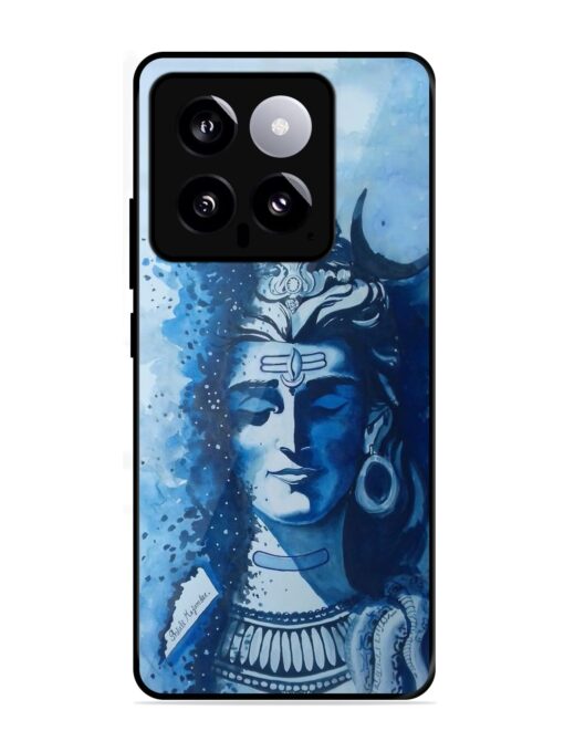 Shiv Art Glossy Metal Phone Cover for Xiaomi Mi 14 (5G) Zapvi