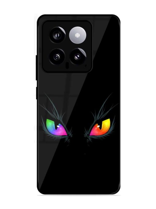 Cat Eyes Glossy Metal Phone Cover for Xiaomi Mi 14 (5G) Zapvi