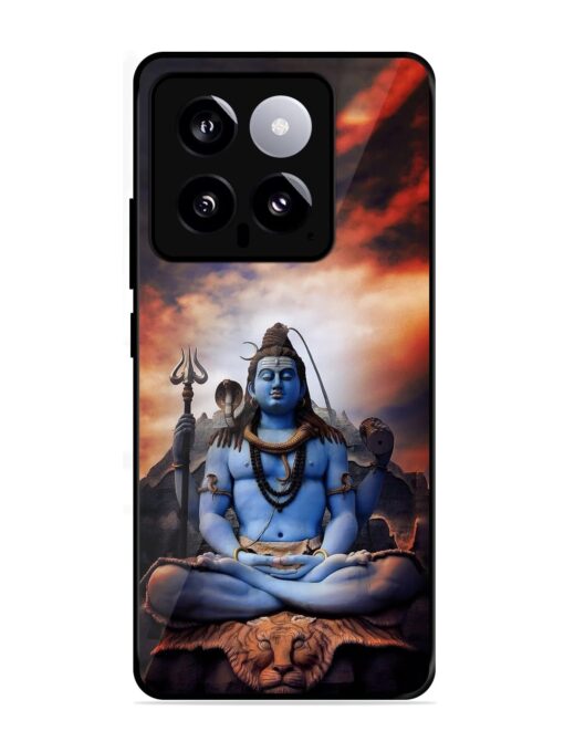 Jai Jai Shiv Glossy Metal Phone Cover for Xiaomi Mi 14 (5G) Zapvi