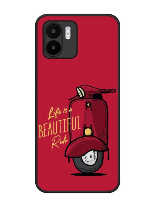 Life Is Beautiful Rides Glossy Metal Phone Cover for Xiaomi Mi A1 Zapvi