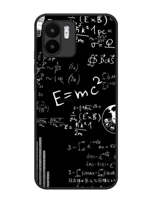 E=Mc2 Mass?Energy Equivalence Glossy Metal Phone Cover for Xiaomi Mi A1