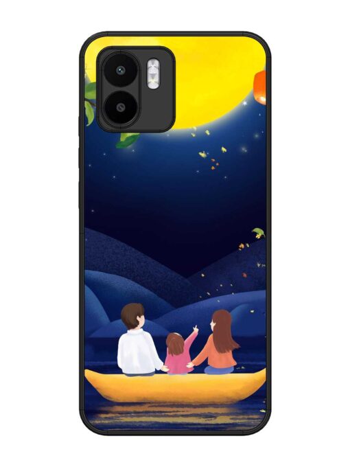 Happy Family And Beautiful View Glossy Metal Phone Cover for Xiaomi Mi A1 Zapvi