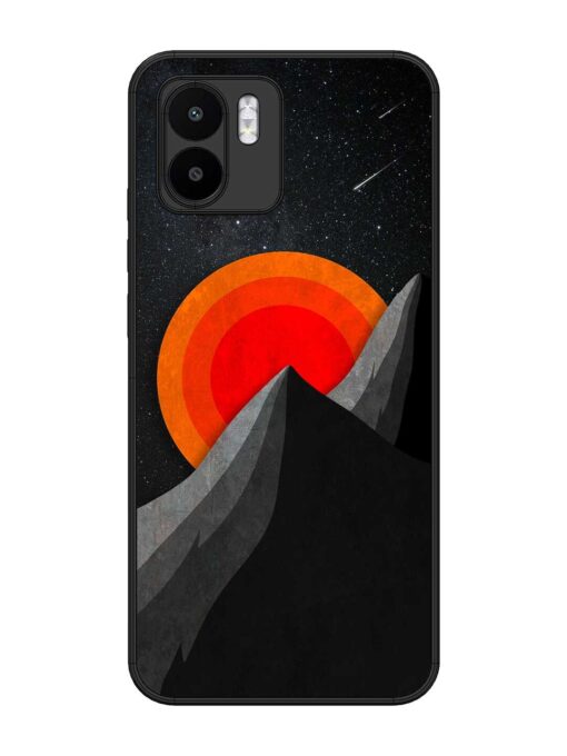 Black Mountain Glossy Metal Phone Cover for Xiaomi Mi A1 Zapvi