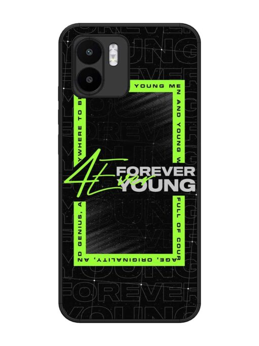 Forever Young Glossy Metal Phone Cover for Xiaomi Mi A1 Zapvi