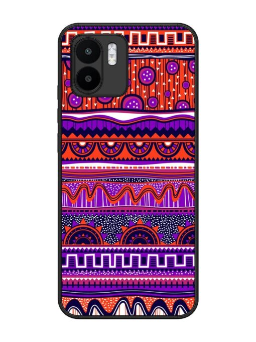 Ethnic Seamless Pattern Glossy Metal TPU Phone Cover for Xiaomi Mi A1 Zapvi