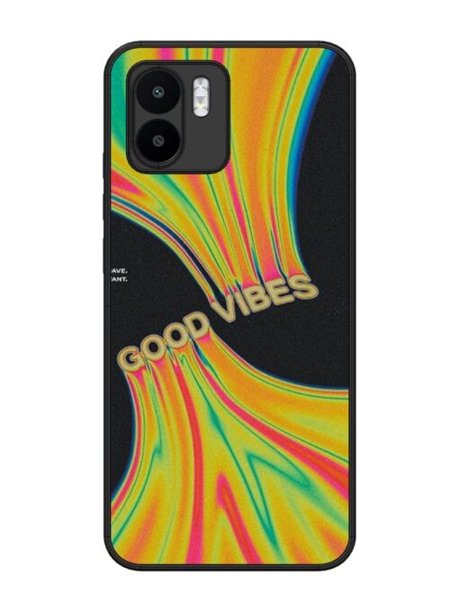 Good Vibes Glossy Metal Phone Cover for Xiaomi Mi A1