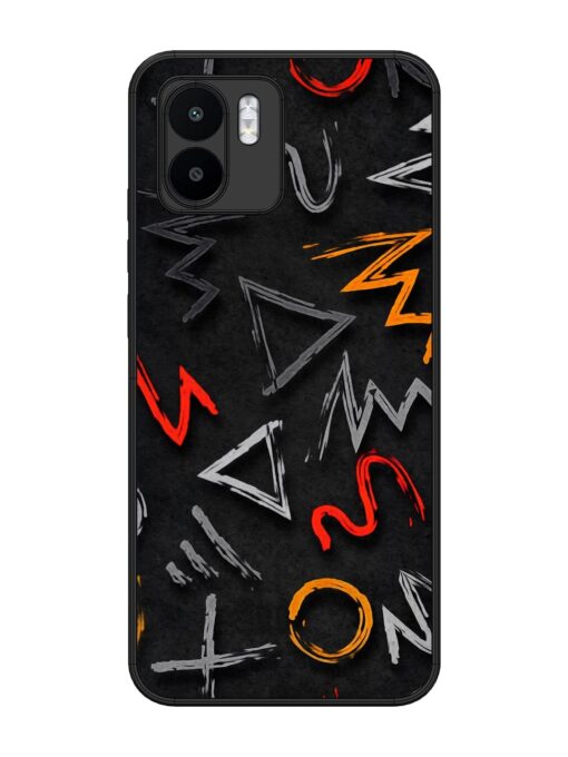 Grungy Graffiti Glossy Metal Phone Cover for Xiaomi Mi A1 Zapvi