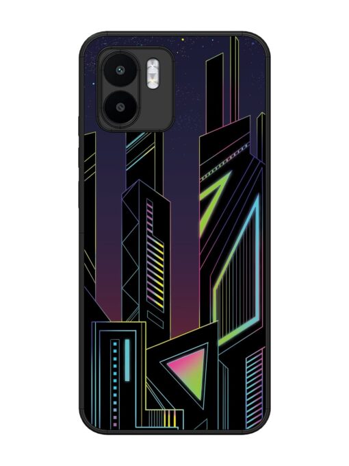 Neon Dreamscape Glossy Metal Phone Cover for Xiaomi Mi A1