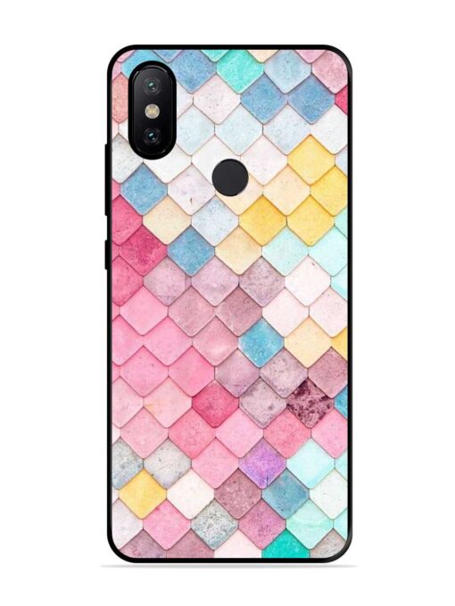 Fondos De Pantalla Glossy Metal Phone Cover for Xiaomi Mi A2 Zapvi