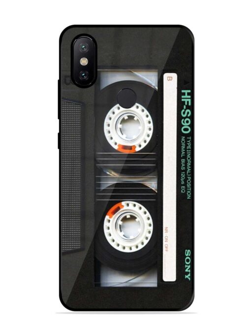 Sony Hf-S90 Cassette Glossy Metal Phone Cover for Xiaomi Mi A2 Zapvi