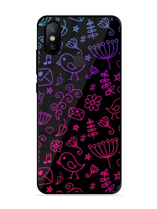 Cool Girly Glossy Metal Phone Cover for Xiaomi Mi A2 Zapvi