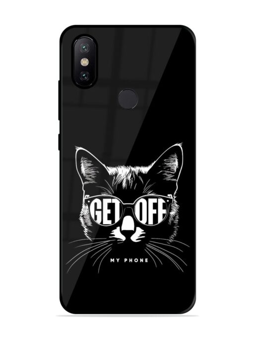 Get Off Glossy Metal TPU Phone Cover for Xiaomi Mi A2