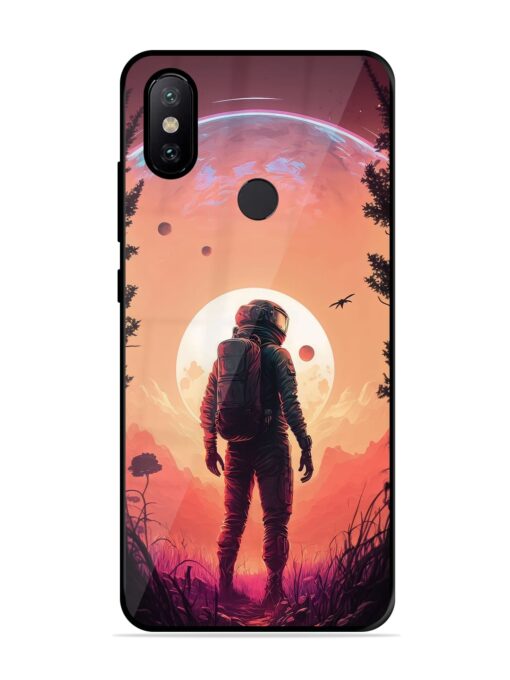 Red Sky At Morning Glossy Metal Phone Cover for Xiaomi Mi A2 Zapvi