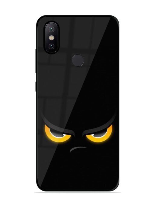 Cartoon Eye Glossy Metal Phone Cover for Xiaomi Mi A2 Zapvi