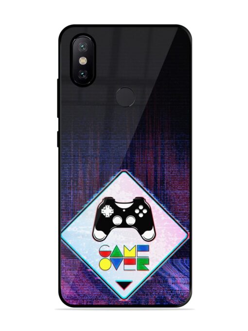 Game Over Glossy Metal Phone Cover for Xiaomi Mi A2