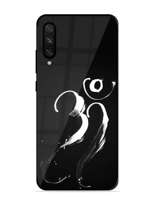 Om Logo Glossy Metal Phone Cover for Xiaomi Mi A3 Zapvi