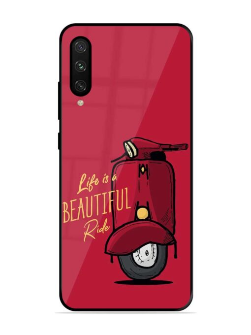 Life Is Beautiful Rides Glossy Metal Phone Cover for Xiaomi Mi A3 Zapvi