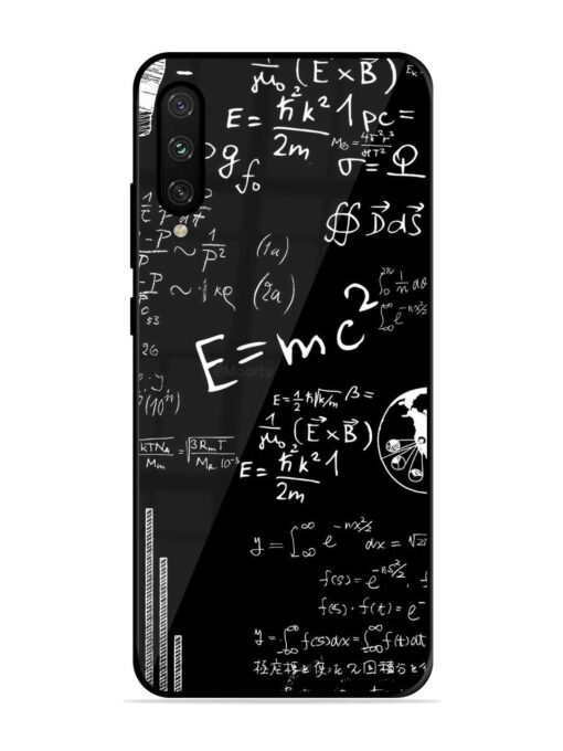 E=Mc2 Mass?Energy Equivalence Glossy Metal Phone Cover for Xiaomi Mi A3 Zapvi