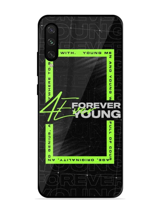 Forever Young Glossy Metal Phone Cover for Xiaomi Mi A3 Zapvi