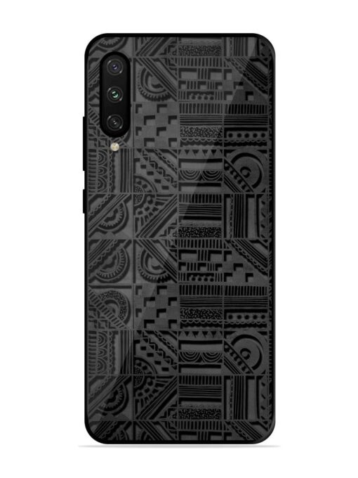 Seamless Pattern Glossy Metal Phone Cover for Xiaomi Mi A3 Zapvi