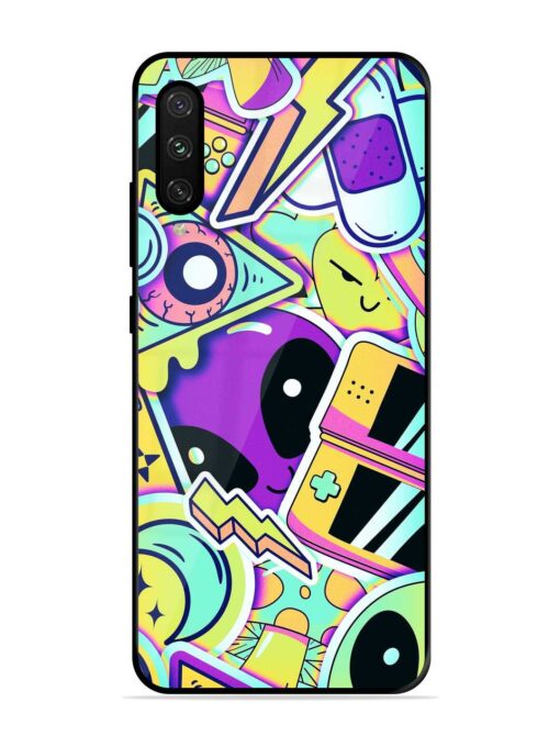 Scratch Art Glossy Metal Phone Cover for Xiaomi Mi A3