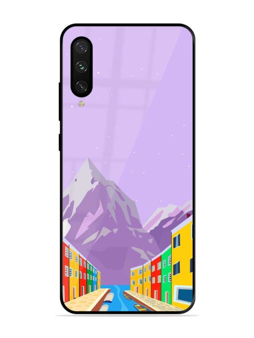 Venice City Illustration Glossy Metal Phone Cover for Xiaomi Mi A3 Zapvi