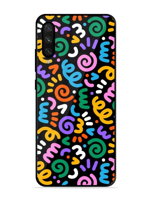 Colorful Seamless Vector Glossy Metal Phone Cover for Xiaomi Mi A3