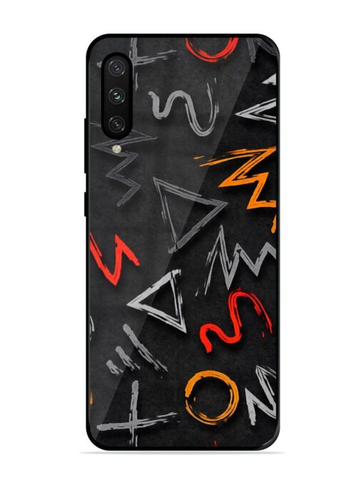 Grungy Graffiti Glossy Metal Phone Cover for Xiaomi Mi A3