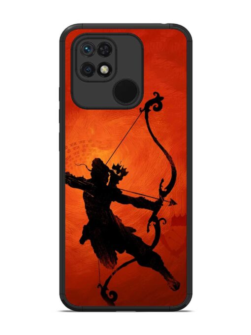 Illustration Lord Rama Glossy Metal Phone Cover for Xiaomi Redmi 10