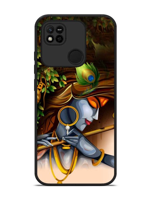 Krishna Glossy Metal Phone Cover for Xiaomi Redmi 10A Zapvi