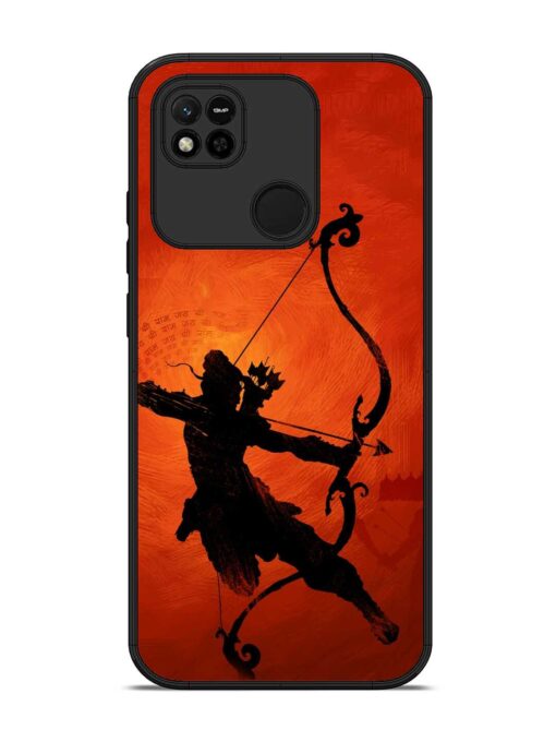 Illustration Lord Rama Glossy Metal Phone Cover for Xiaomi Redmi 10A Zapvi