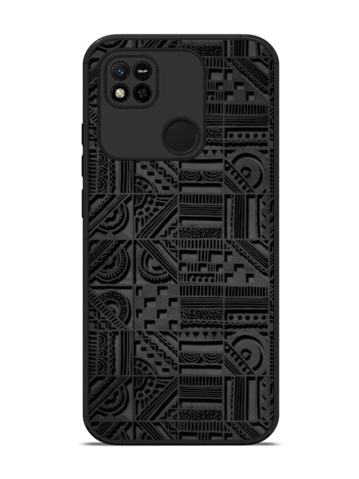 Seamless Pattern Glossy Metal Phone Cover for Xiaomi Redmi 10A Zapvi