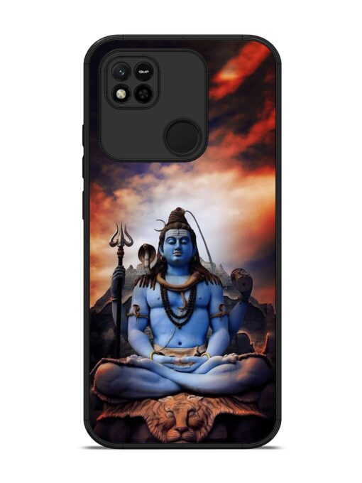 Jai Jai Shiv Glossy Metal Phone Cover for Xiaomi Redmi 10A Zapvi