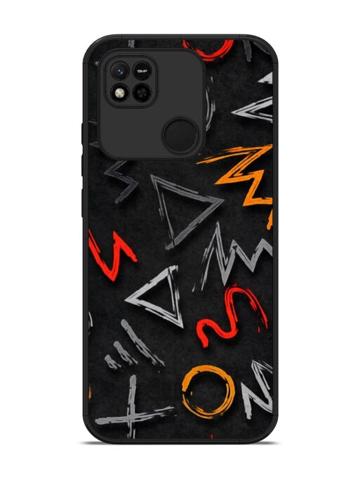 Grungy Graffiti Glossy Metal Phone Cover for Xiaomi Redmi 10A Zapvi