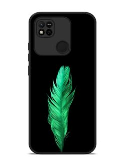 Feather Texture Glossy Metal Phone Cover for Xiaomi Redmi 10A