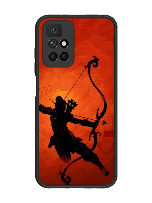 Illustration Lord Rama Glossy Metal Phone Cover for Xiaomi Redmi 10 Prime (2022) Zapvi