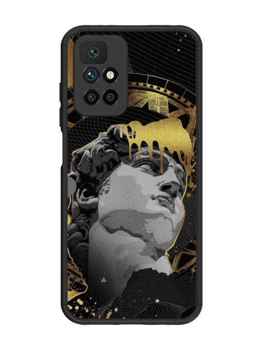 Roman Face Glossy Metal Phone Cover for Xiaomi Redmi 10 Prime (2022) Zapvi