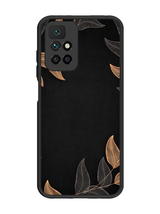 Foliage Art Glossy Metal Phone Cover for Xiaomi Redmi 10 Prime (2022) Zapvi